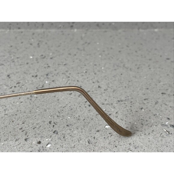 Lawrence Eyewear Eyeglasses Frames ONLY IM596 Coral 51-17-130 Pink/Gold Italy - Picture 6 of 13